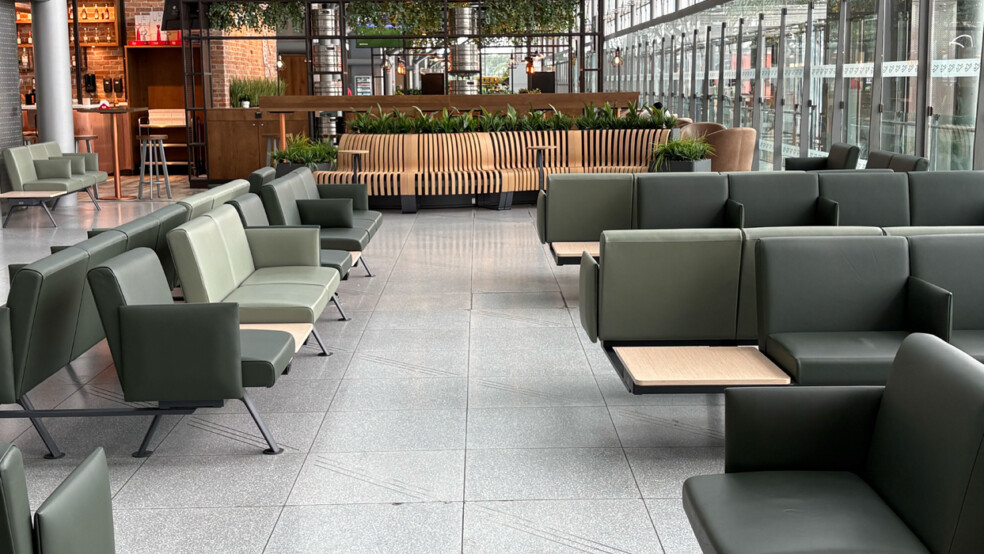 Cologne Bonn airport seating options