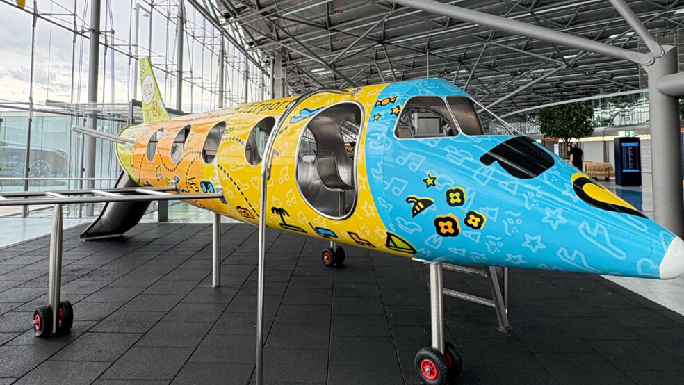 Cologne Bonn airport children's play area