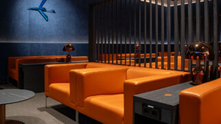 LOT business lounge Polonez at Warsaw Chopin airport